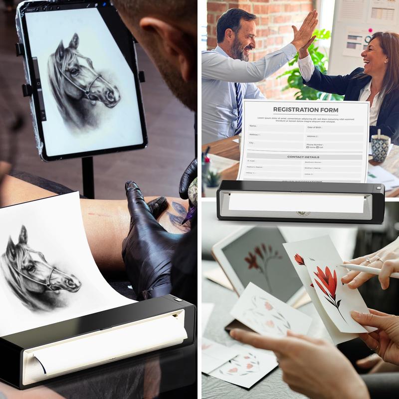 Portable Bluetooth Tattoo Stencil Printer