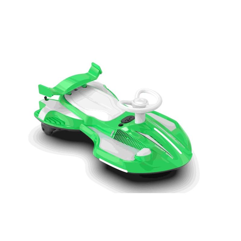 12V Electric Wiggle Ride-On with Flash Wheels & Music