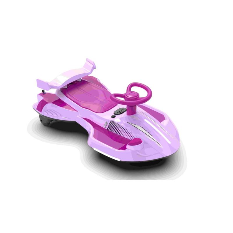 12V Electric Wiggle Ride-On with Flash Wheels & Music