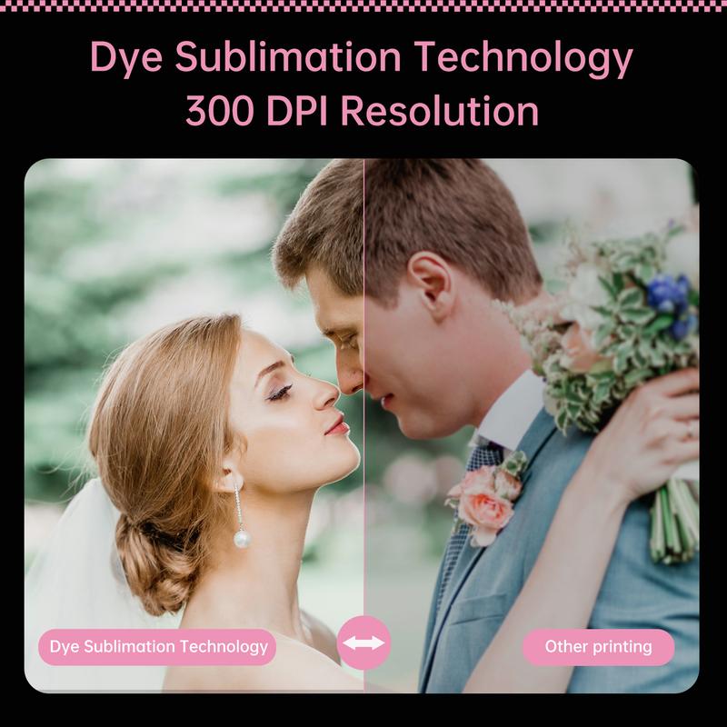 Wireless Portable Color Photo Printer