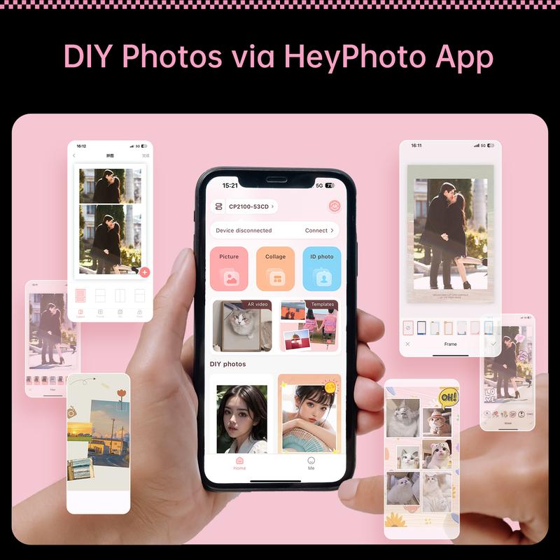 Wireless Portable Color Photo Printer