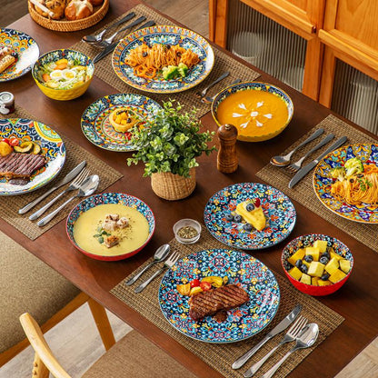 Bohemian Style Dinnerware Set