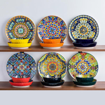 Bohemian Style Dinnerware Set