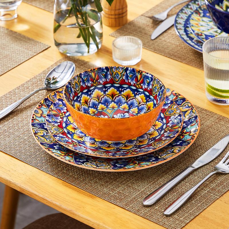 Bohemian Style Dinnerware Set