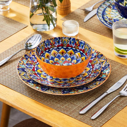 Bohemian Style Dinnerware Set