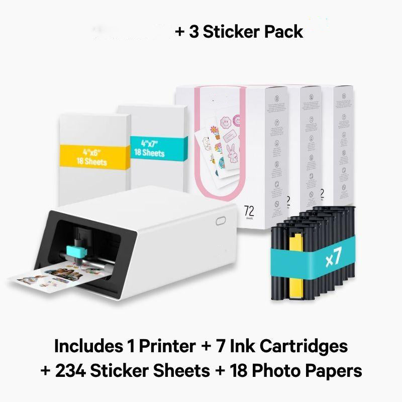 All-in-One Sticker Printer Cutter