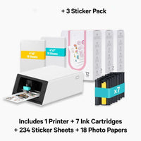 Printer + 3 Sticker Pack