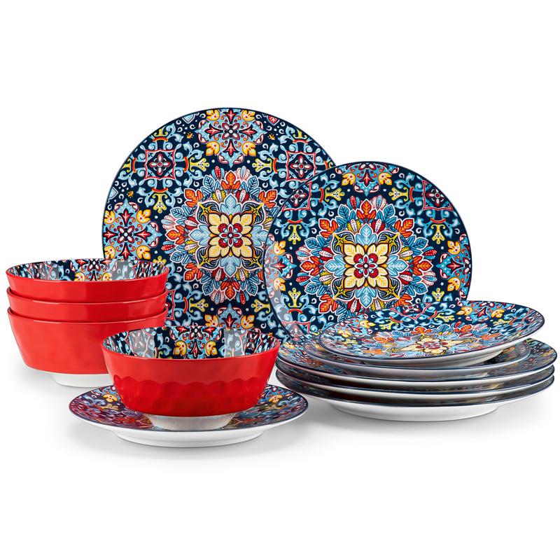 Bohemian Style Dinnerware Set