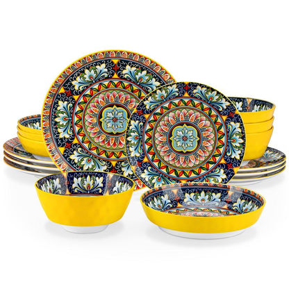Bohemian Style Dinnerware Set