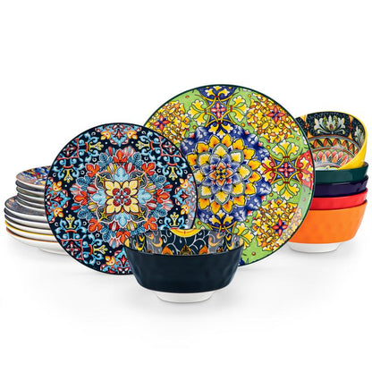 Bohemian Style Dinnerware Set