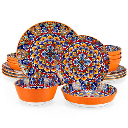 Bohemian Style Dinnerware Set