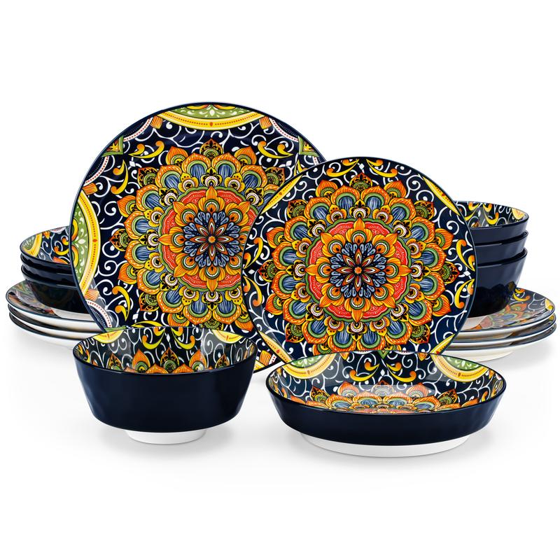 Bohemian Style Dinnerware Set
