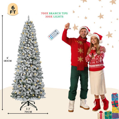 Artificial Christmas Tree with Lights