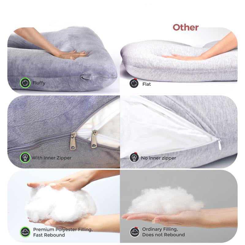 U Shaped Full Body Pregnancy Pillow