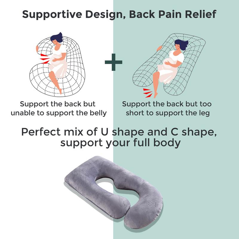 U Shaped Full Body Pregnancy Pillow