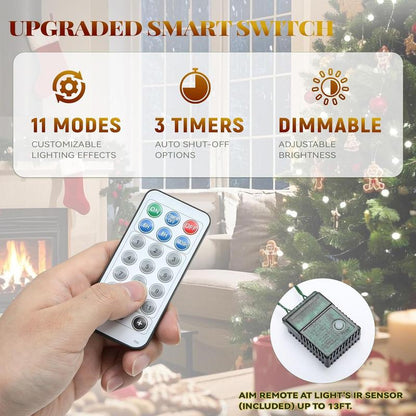 Artificial Christmas Tree with Lights