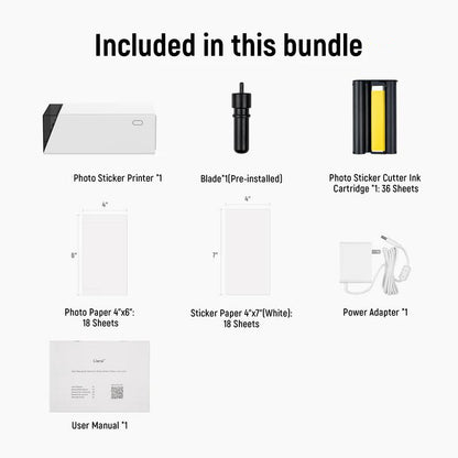 All-in-One Sticker Printer Cutter