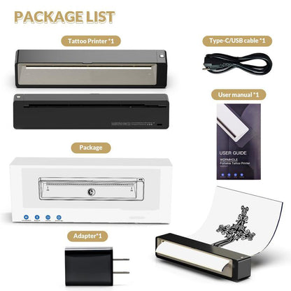 Portable Bluetooth Tattoo Stencil Printer